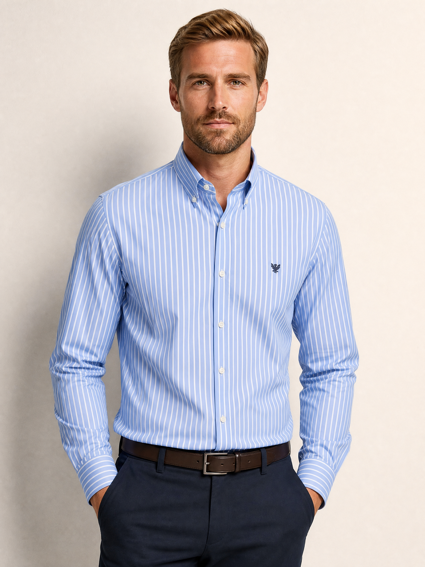 Wall Street - Raya azul claro