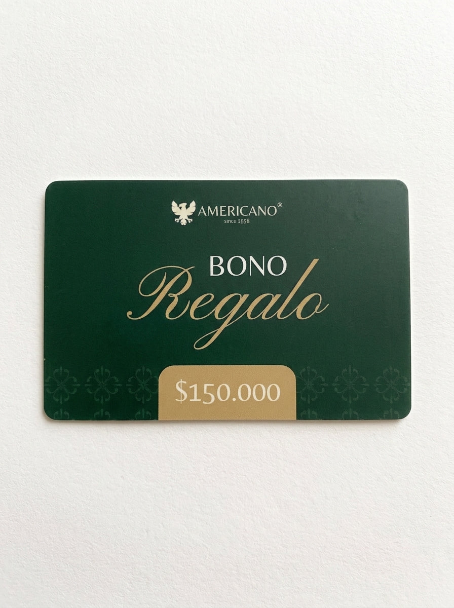 Bono de Regalo - Americano