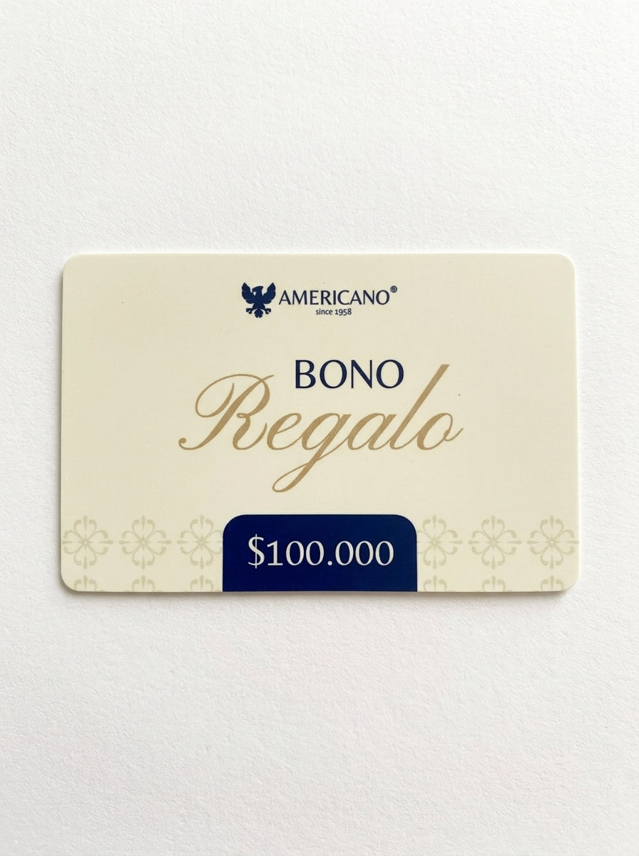Bono de Regalo - Americano