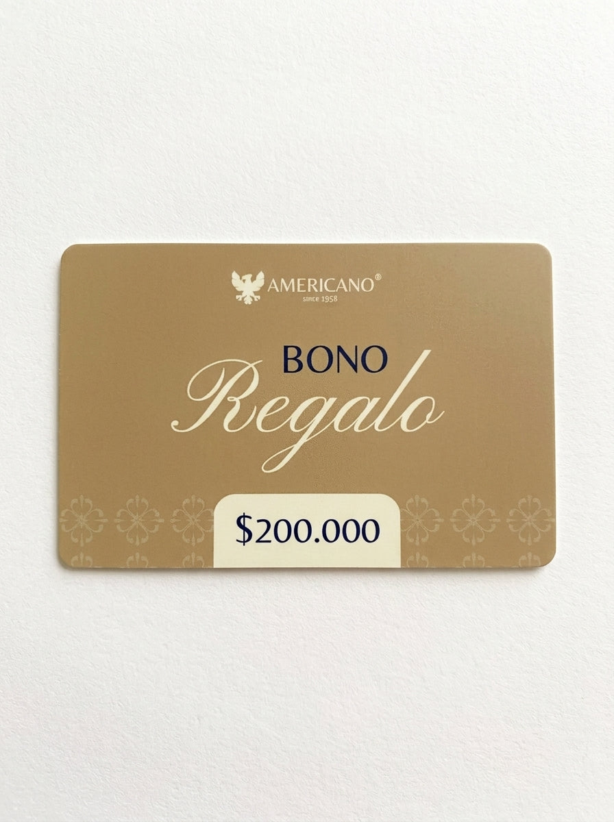 Bono de Regalo - Americano